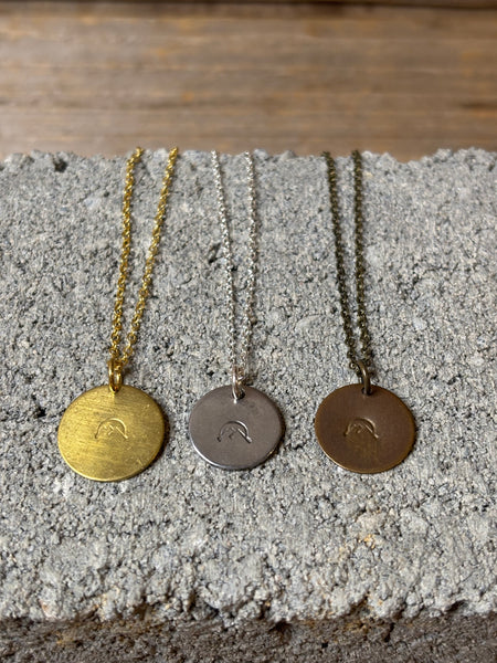 Mountain and Sunrise Necklace