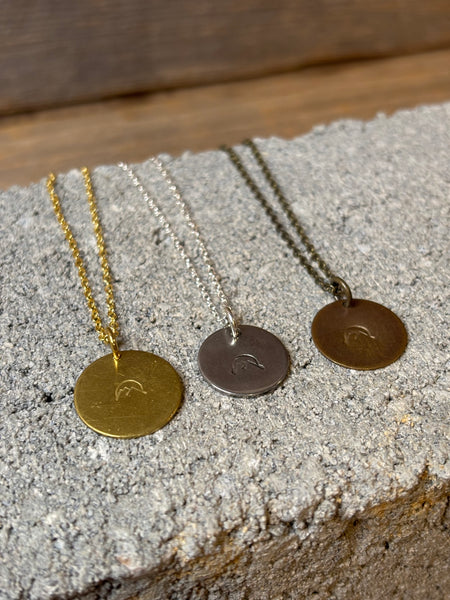 Mountain and Sunrise Necklace