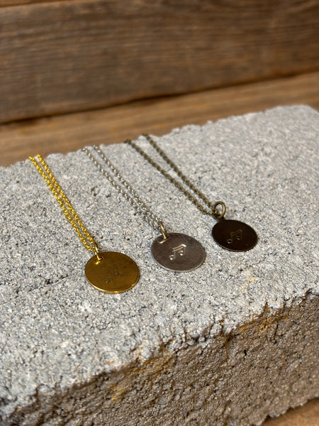 Music Note Necklace