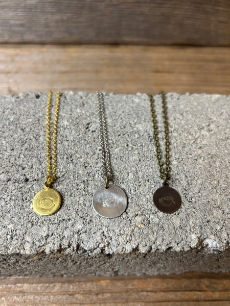 Coffee Cup Necklace