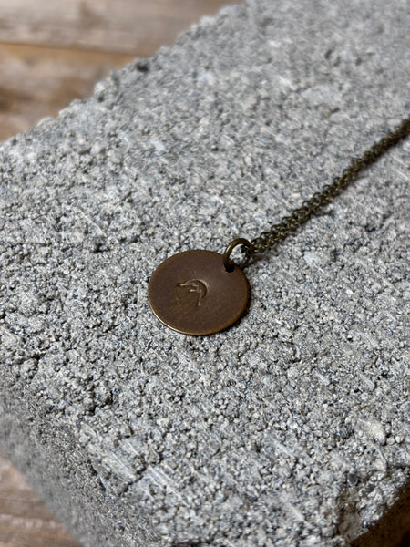 Mountain and Sunrise Necklace