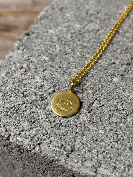 Coffee Cup Necklace
