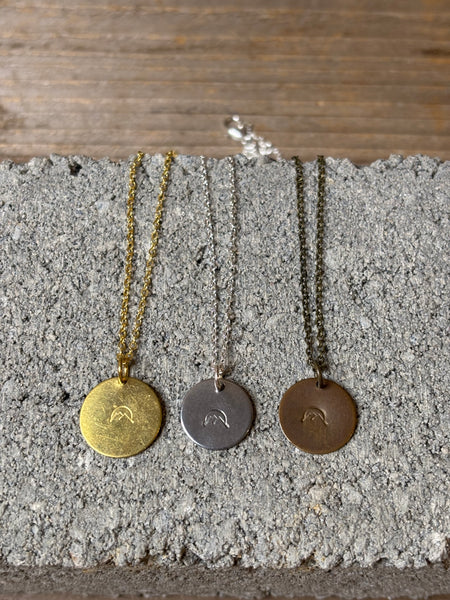 Mountain and Sunrise Necklace