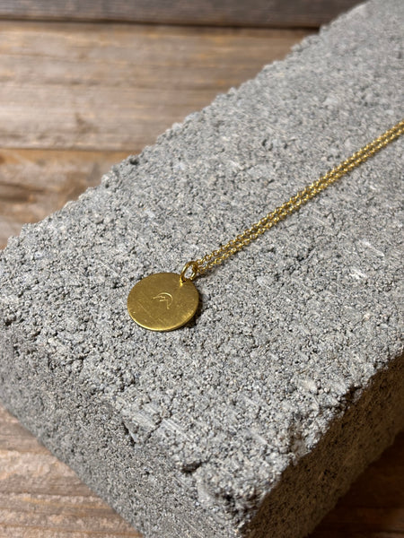 Mountain and Sunrise Necklace