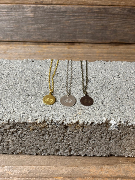 Bicycle Necklace