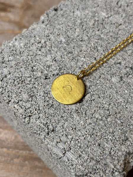 Mountain and Sunrise Necklace