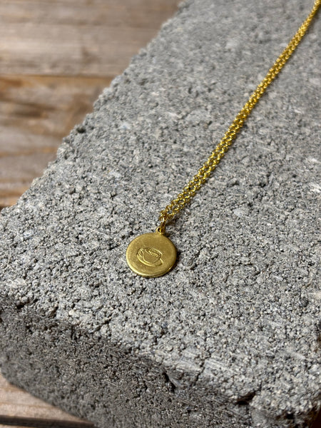 Coffee Cup Necklace