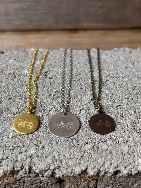 Bicycle Necklace