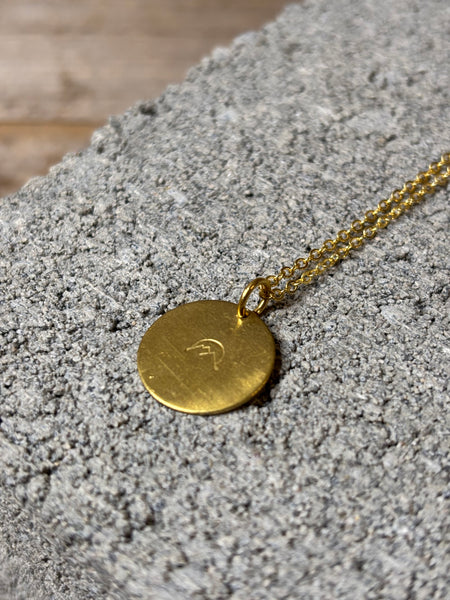 Mountain and Sunrise Necklace