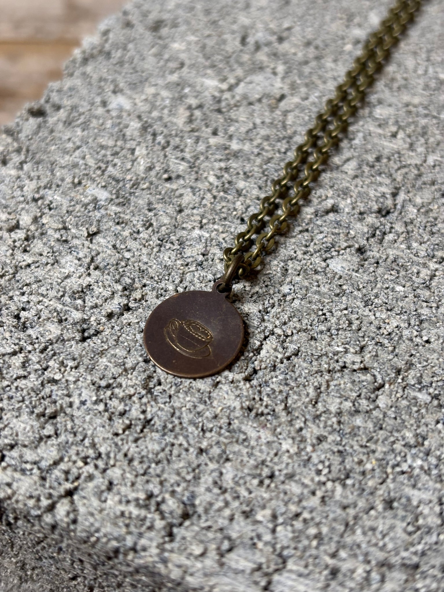Coffee Cup Necklace