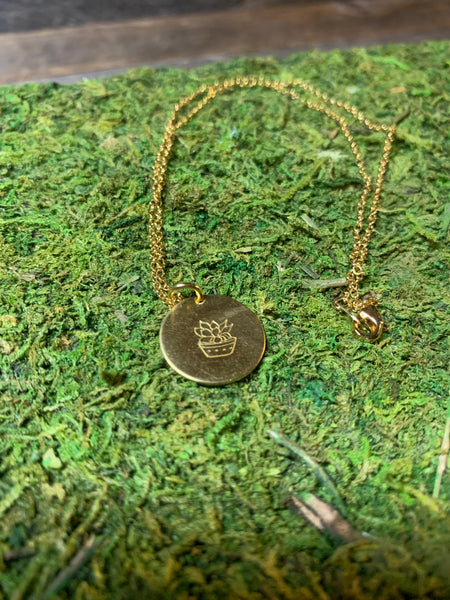 Succulent Necklace