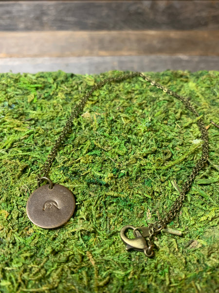 Mountain and Sunrise Necklace