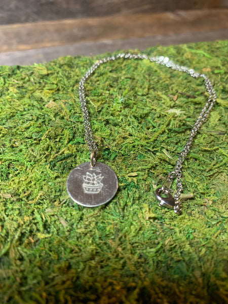 Succulent Necklace