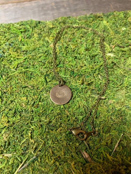 Coffee Cup Necklace