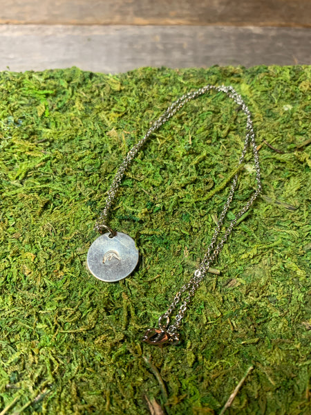 Mountain and Sunrise Necklace