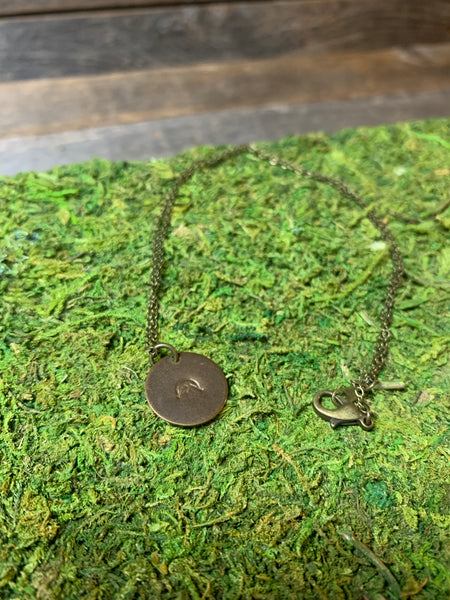 Mountain and Sunrise Necklace